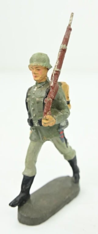 German Elastolin Toy Figure 'Infantry'