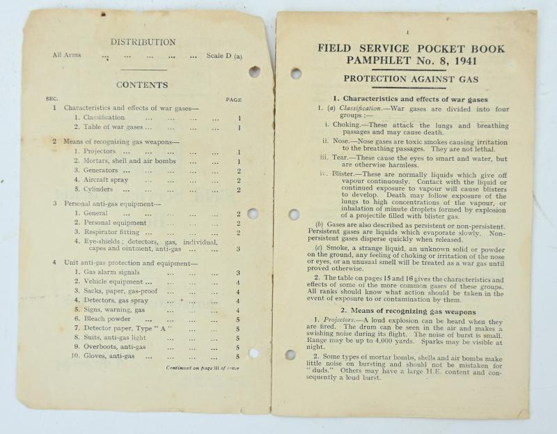 British WW2 Field Service Pocket Book