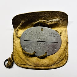 LW EKM Flieger Regiment 72 with leather pouch