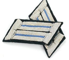 German WH Officer's Medic Collar Tabs