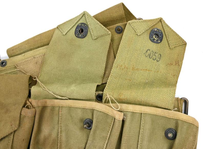 US WW2 M-1937 BAR Rifle Magazine Belt.