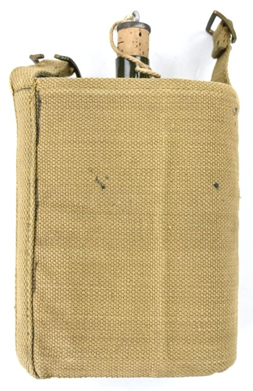 British WW2 Water Canteen with Cover 1943