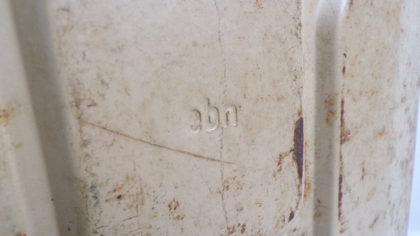 Tan color Wehrmacht-Einheitskanister (German Jerrycan)