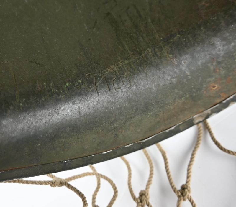 US WW2 Fixed Bale Combat Helmet 'Captain'