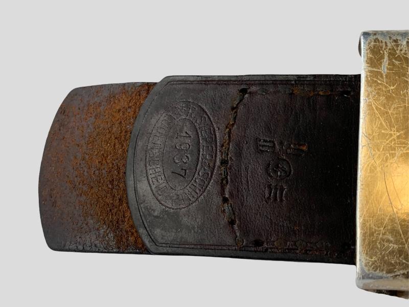 Kriegsmarine Aluminium Belt Buckle