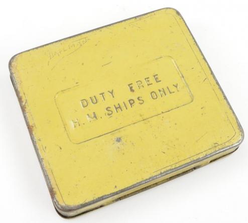 British tin can of State Express Sigars