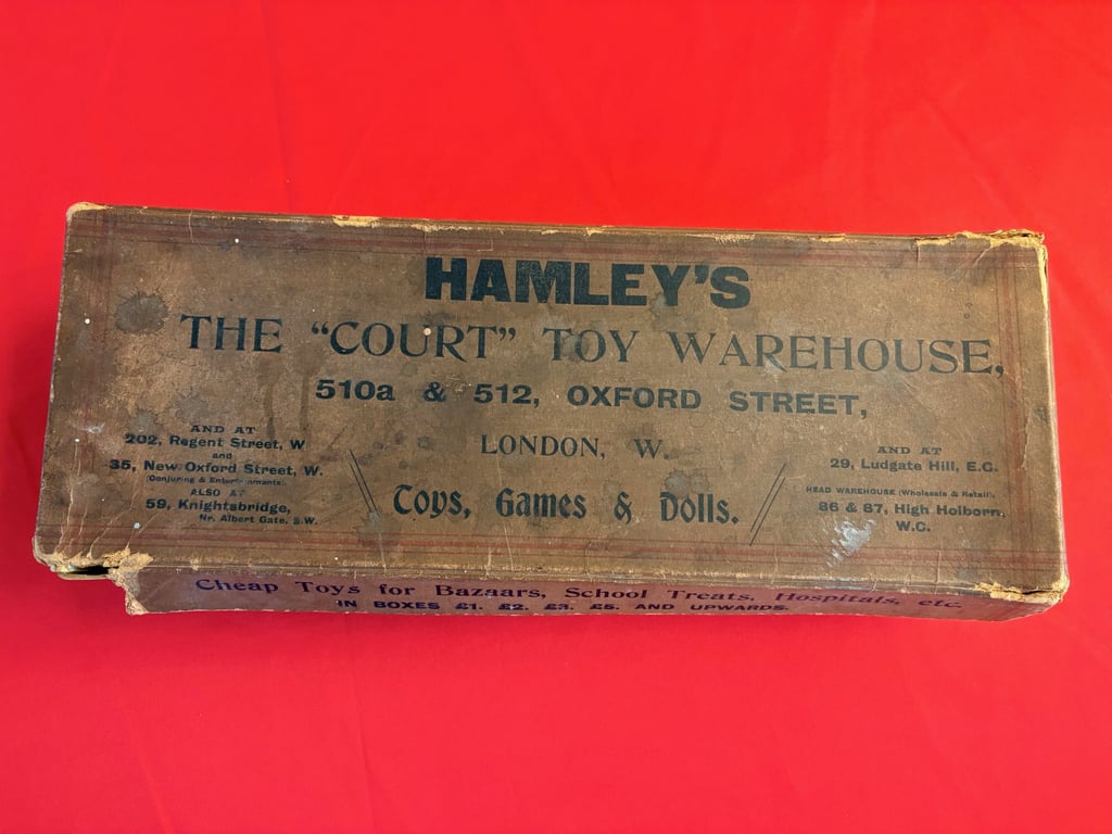 RARE HAMLEYS LORD KITCHENER PROPAGANDA TOY DOLL & BOX 1914-18.  ADDITIONAL PHOTOS