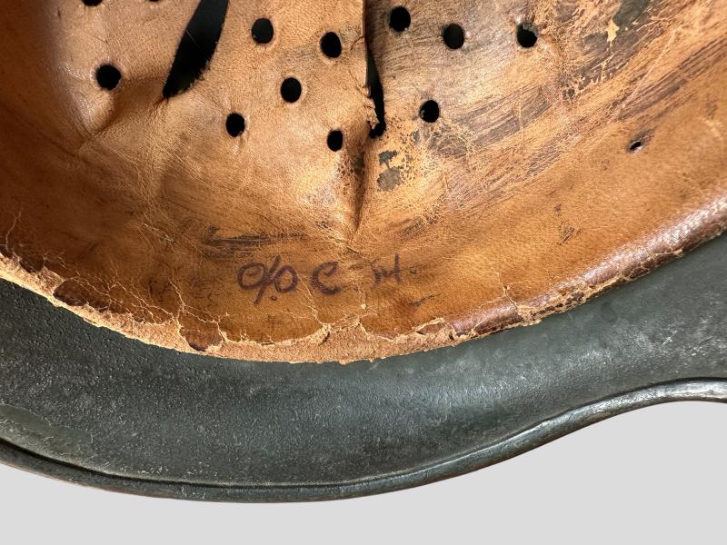 Police Double Decal M35 Re-Issued Helmet