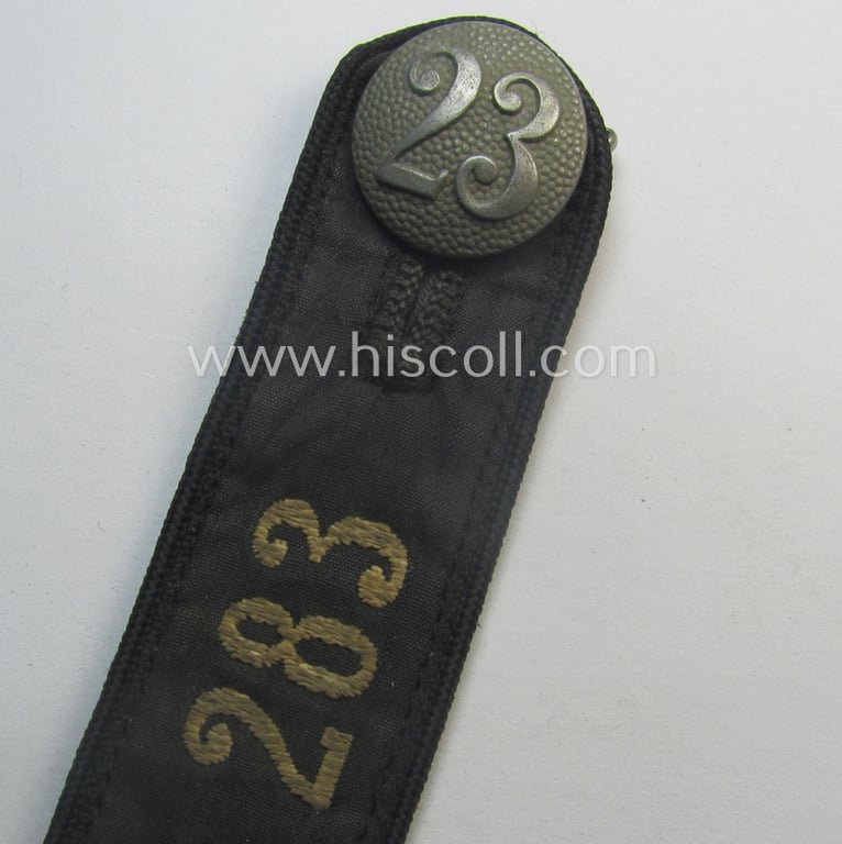 Single, 'DJ- o. Deutsches Jungvolk' shoulderstrap: 'DJ-Mitglied': 'Bann 283' (283 = 'Bann Hamburg-Süd')