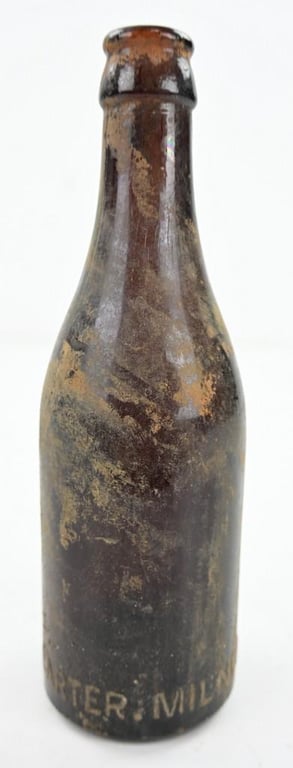 British WW2 Bottle of Beer 'Nebo Monastery'