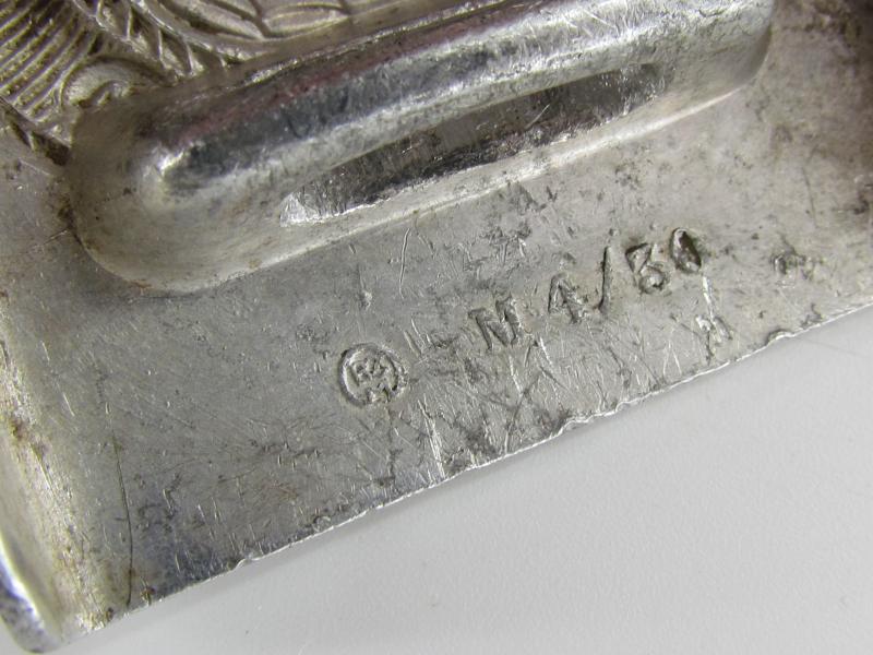 Hitler Youth Belt With Aluminum Buckle and Shoulder Strap RZM M4/30