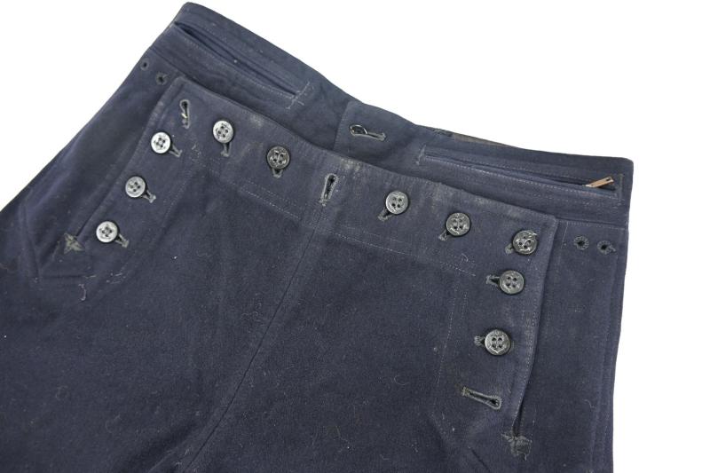 US WW2 Navy Dark Blue Shirt & Trousers