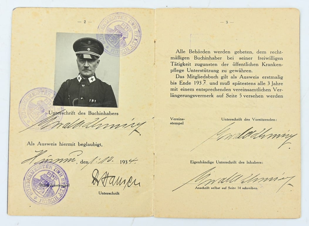 German DRK Memberpass