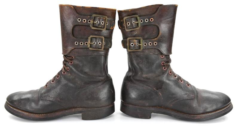 US WW2 Double Buckle Combat Boots