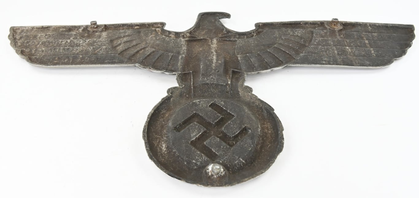 German Third Reich Rare 29'' Railway Eagle