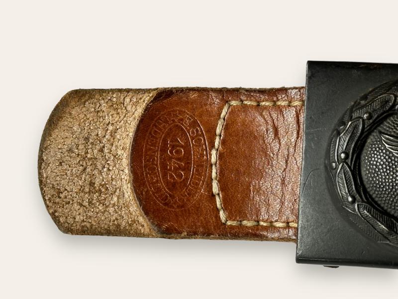 Luftwaffe Steel Belt Buckle -Ernst Schneider-