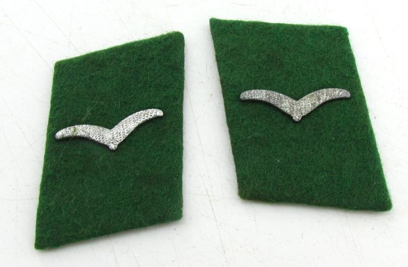 Luftwaffe Field Division 'Flieger' collar tabs