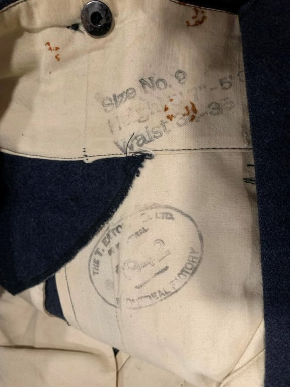Canadian WW2 RCAF Serge Trousers
