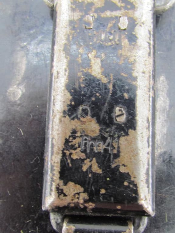 German Black Bakelite Binocular Case with Original Strap