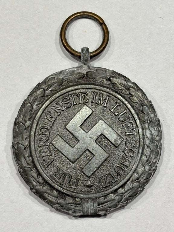 Luftschutz Medal without Ribbon