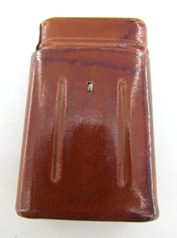 Wehrmacht anti-gas skin detoxification ointment (Hautentgiftungssalble) flask in container