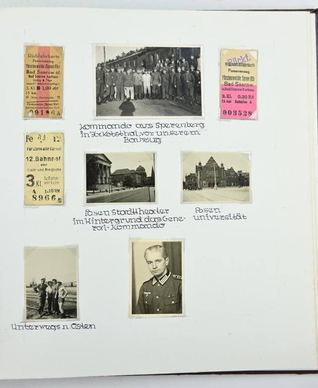 German WH Photoalbum Pioneer Regiment 231