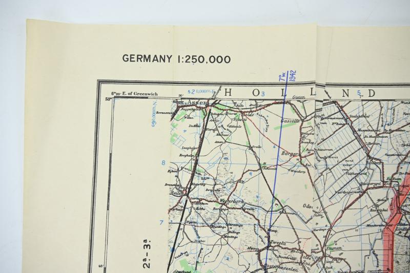 British WW2 Roapmap Osnabruck Germany