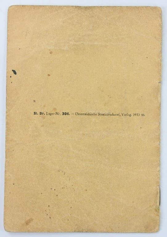 Austrian ID Card 1946
