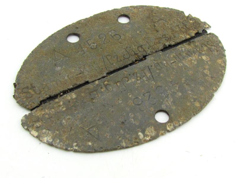 Erkennungsmarke Stamm-Kp/Pz.Jäg.Ers.Abt. 8