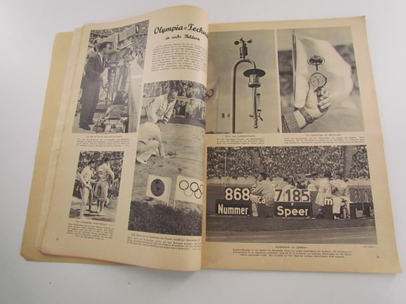 Berliner Illustrirte Zeitung; 1936 Olympics in Berlin: Olympia- Sonderheft