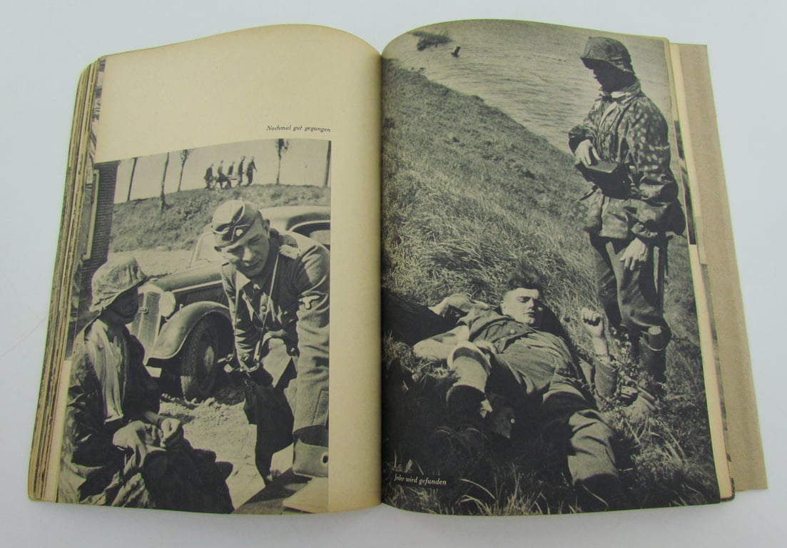 Original Waffen-SS im Westen Photobook (1941)