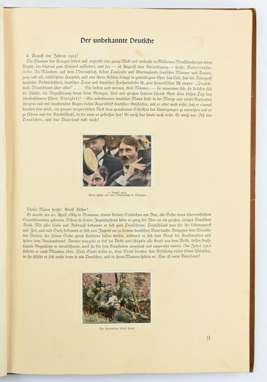 German Third Reich Cigaretalbum 'Kampf ins Dritten Reich'