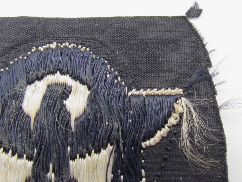 SS Polizei/Police bevo cap insignia