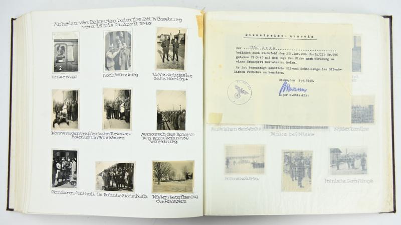 German WH Photoalbum Pioneer Regiment 231