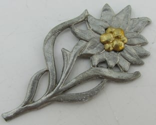 NSDAP SA or Hitlerjugend cap edelweiss by RZM...