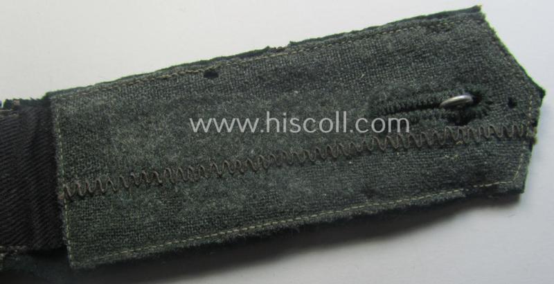 Single, WH (Heeres) EM-type 'cyphered' shoulderstrap: 'Soldat des Infanterie-Rgts. 52'