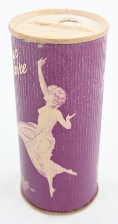 US WW2 Era Bottle of Talc 'Fleur de Gloire'