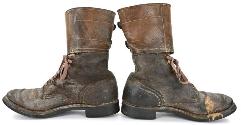 US WW2 Double Buckle Combat Boots
