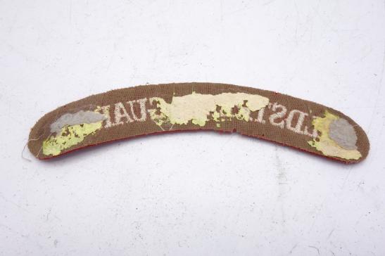 British Shoulder title "Coldstream Guards"