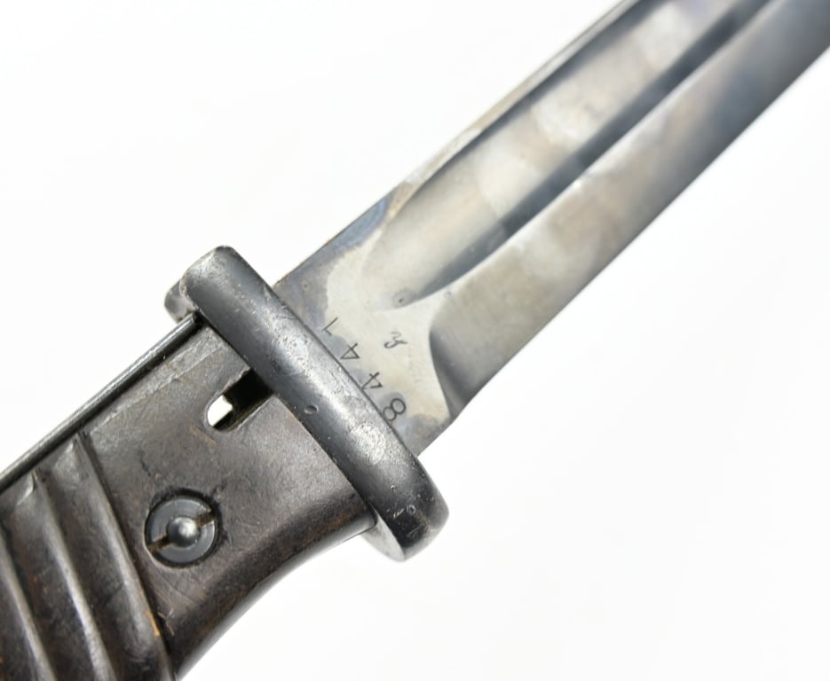 German WH K98 Mauser Bayonet with Frog E. & F. Hörster & Co., Solingen.