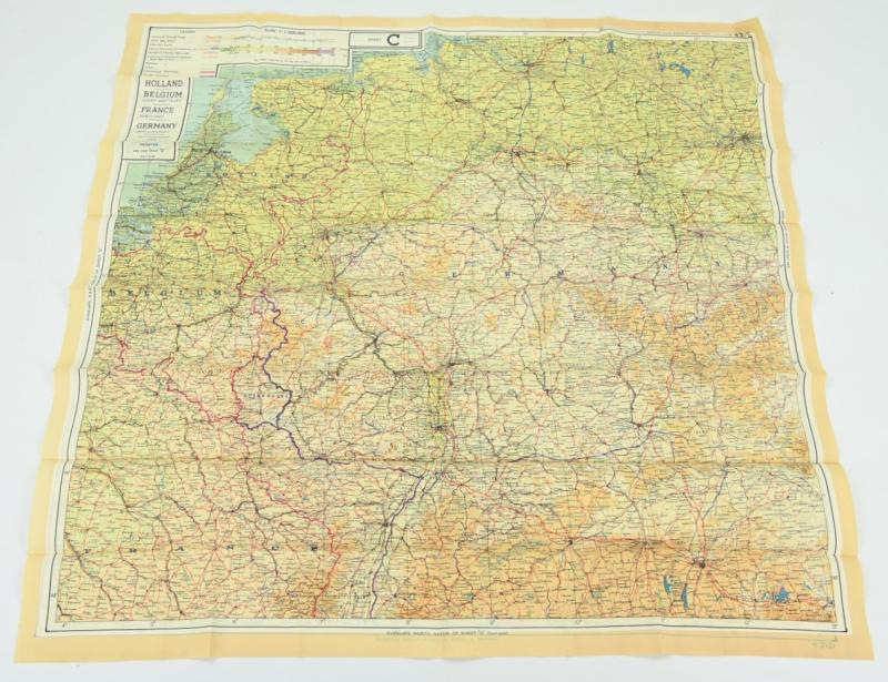 US WW2 Escape Survival Map C/D Holland