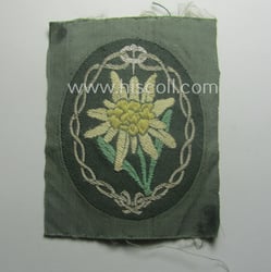 'Variant'- (ie. first!-) pattern, WH (Heeres) 'Gebirgsjäger'- (ie....