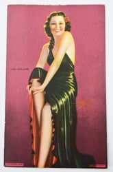 US WW2 Pin-Up Card