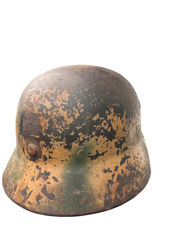 Untouched M40 two tone "Normandie" Camo Helmet