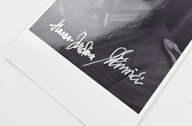 Signature of Wehrmacht Heer KC Recipient 'Hans-Joachim Heinrici'