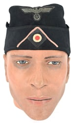 German WH EM Panzer Side Cap