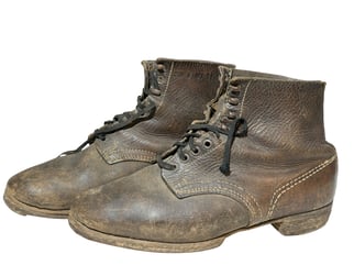 German WWII Low Ankle Boots