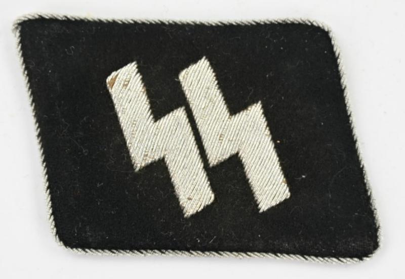 German Waffen-SS Officer Runes Collar Tab