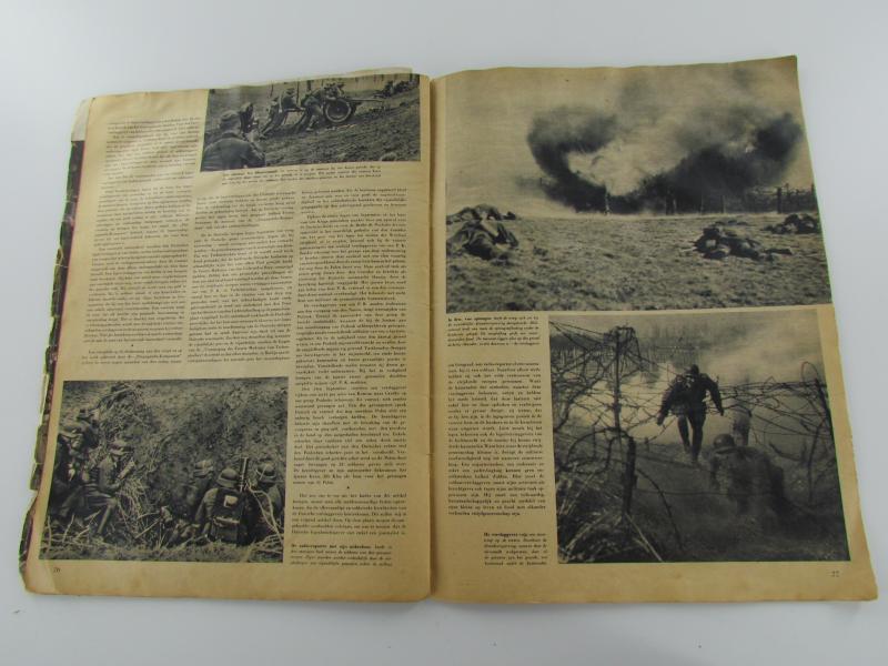 Signal German War Time magazine No 5 1940...Dutch