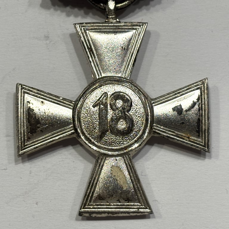 WH Long Service Cross "18 years"
